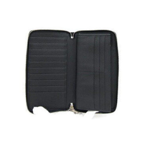 Gucci Jumbo GG Zip Wallet Black Leather - Picture 3 of 6